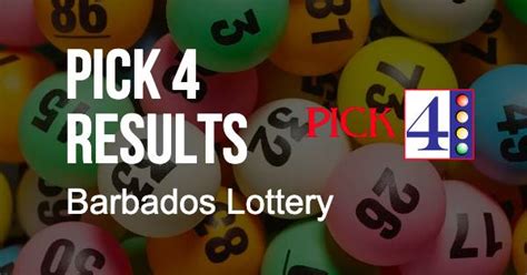 barbados lottery pick 4|Barbados Lottery .